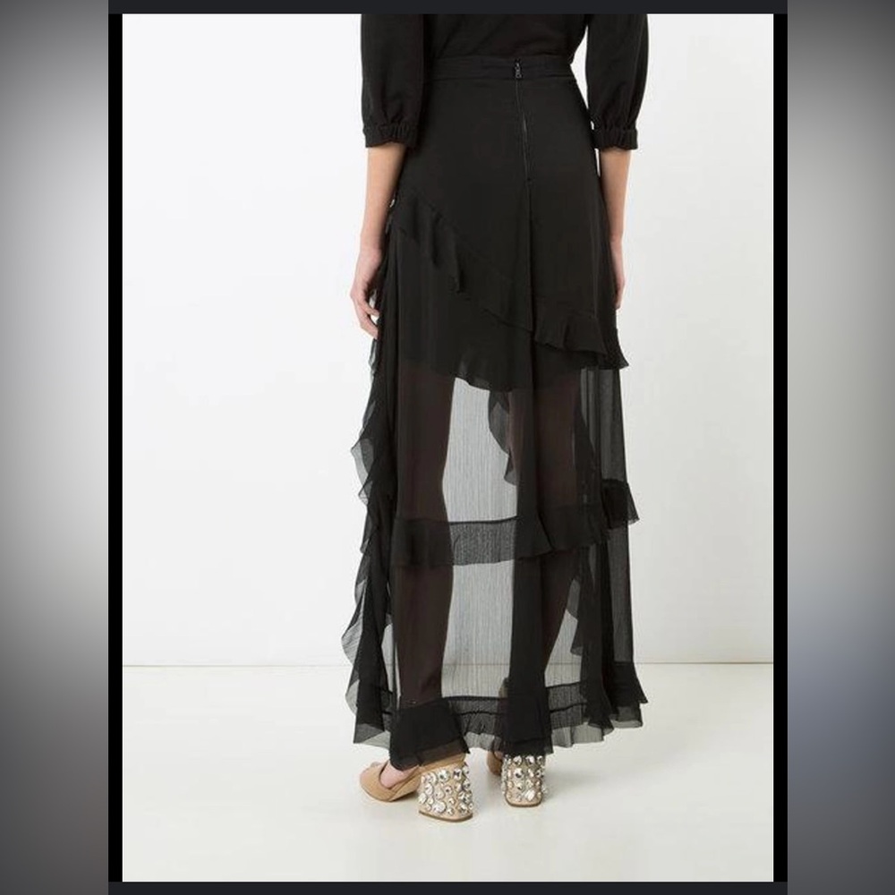ISO Alice + Olivia Black Lavera Skirt, size 0 or 2 - Picture 2 of 3